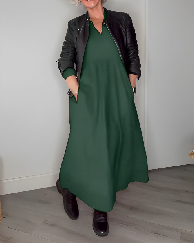 Long Sleeve Maxi Cocktail Dress for Women | Occasion & Evening