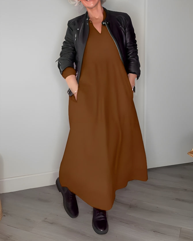 Long Sleeve Maxi Cocktail Dress for Women | Occasion & Evening