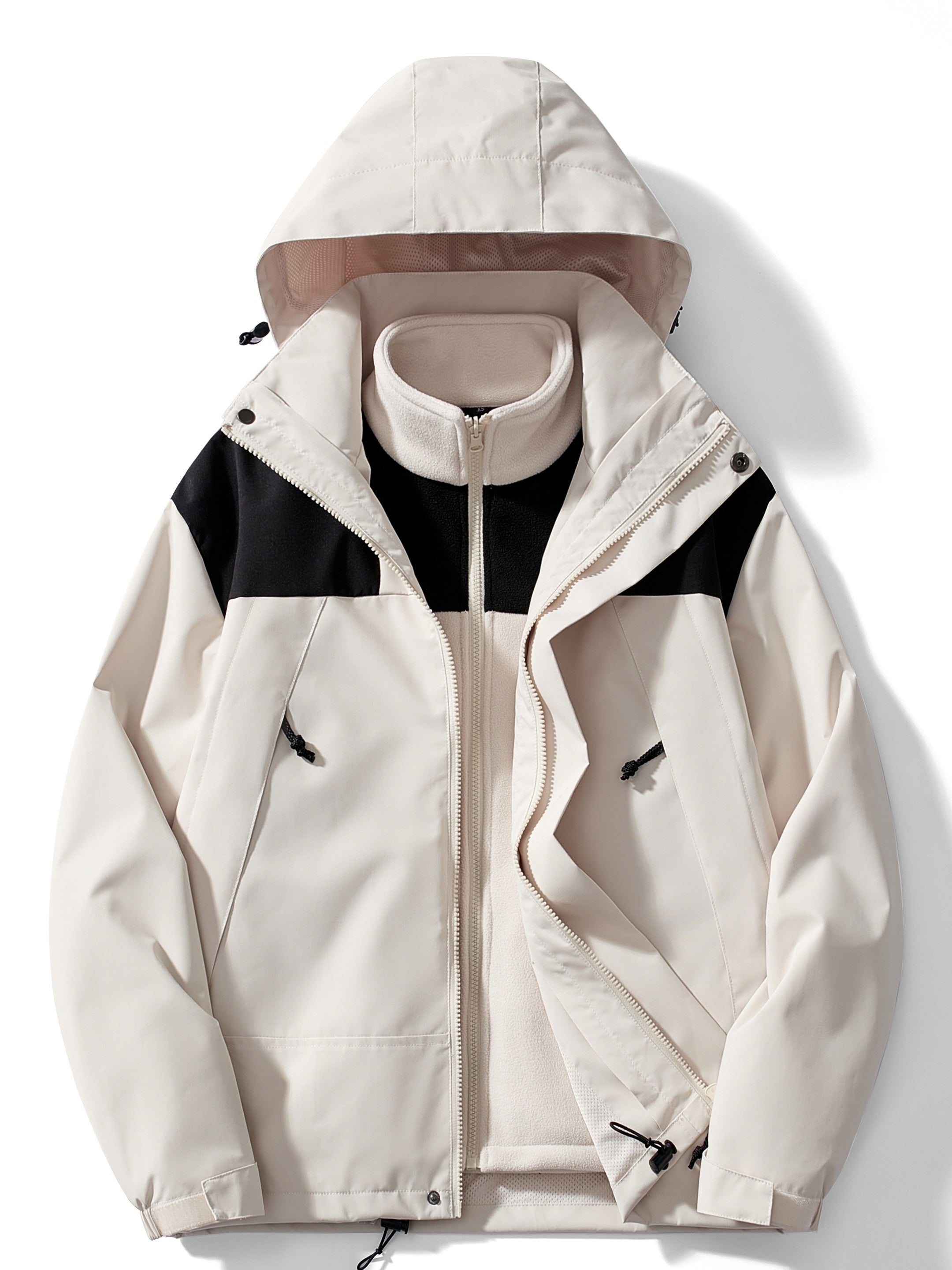 Men's Winter Outdoor Jacket with Hood | 3in1