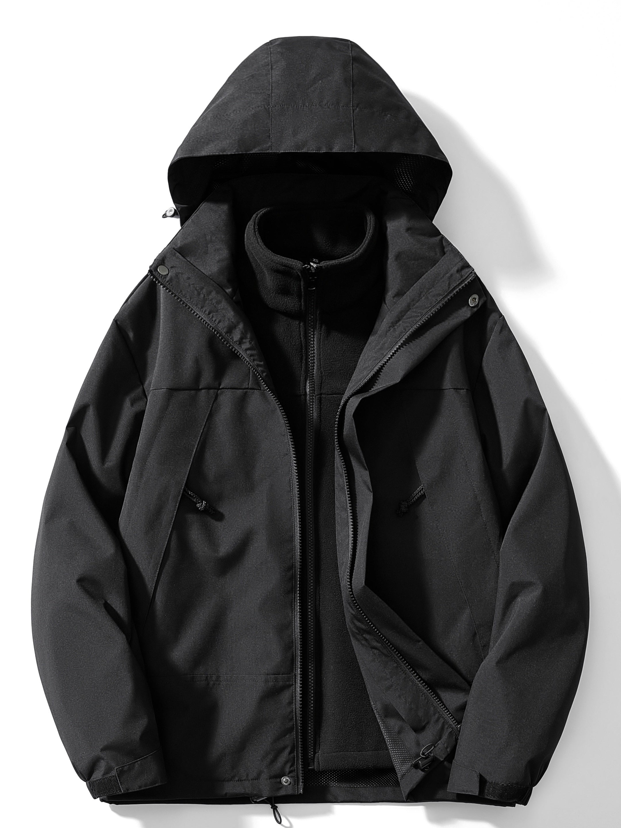 Men's Winter Outdoor Jacket with Hood | 3in1