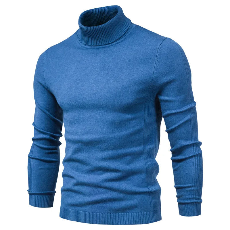 Men's Turtleneck Sweater with Slim Fit