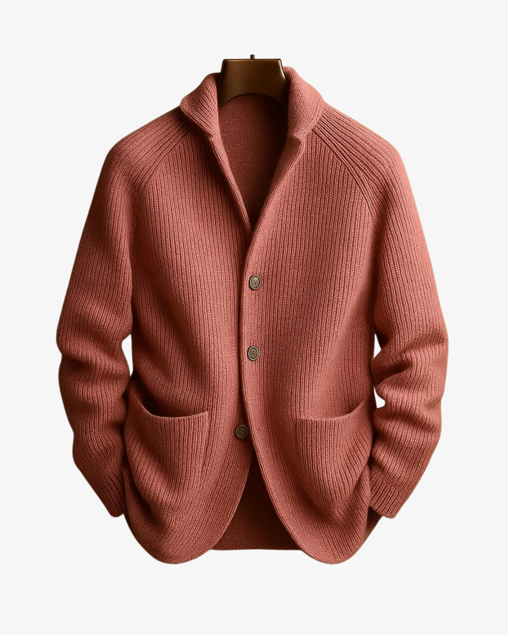 Knit Tailored Fit Button Front Cardigan Sweater for Men | Office and Casual Wear