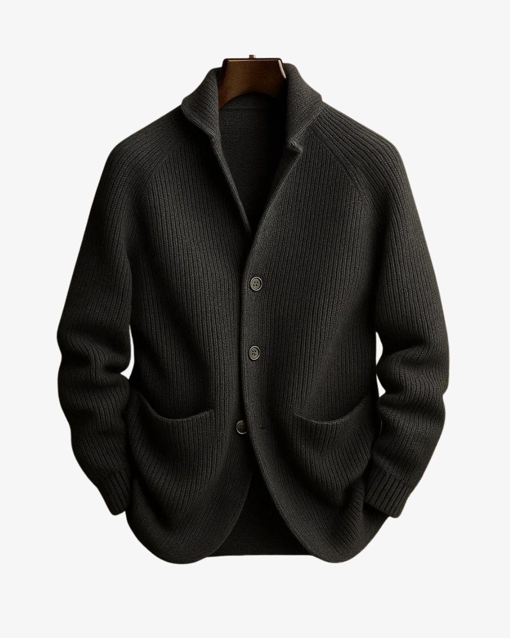 Knit Tailored Fit Button Front Cardigan Sweater for Men | Office and Casual Wear
