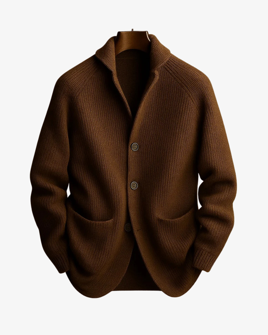 Knit Tailored Fit Button Front Cardigan Sweater for Men | Office and Casual Wear