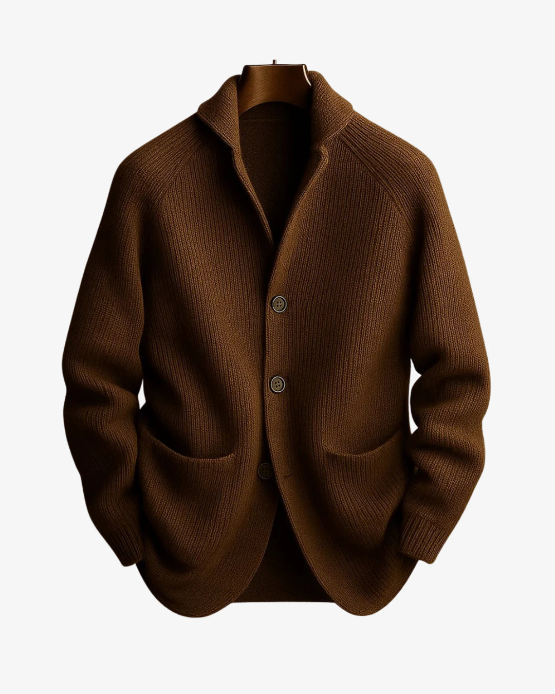 Knit Tailored Fit Button Front Cardigan Sweater for Men | Office and Casual Wear