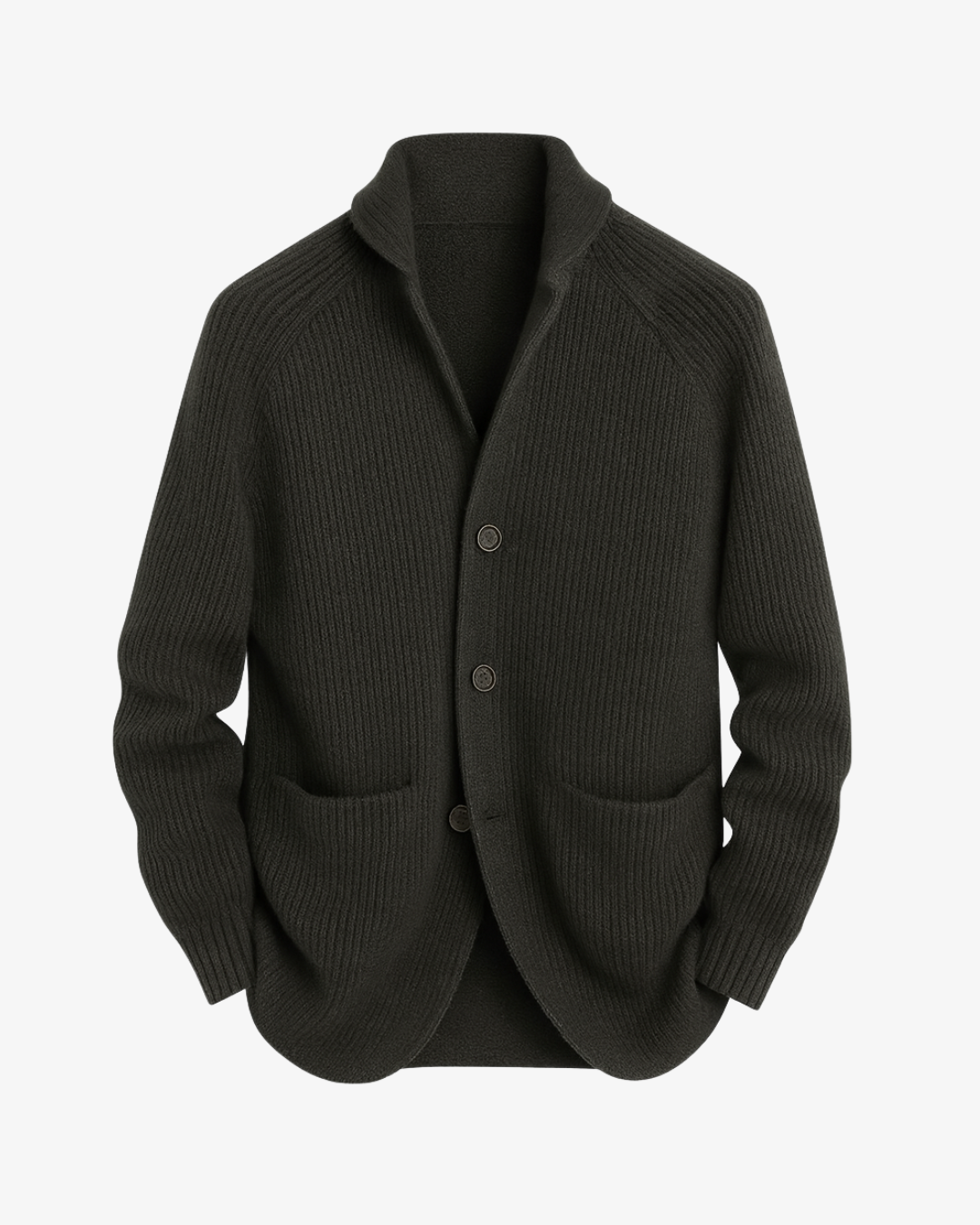 Knit Tailored Fit Button Front Cardigan Sweater for Men | Office and Casual Wear