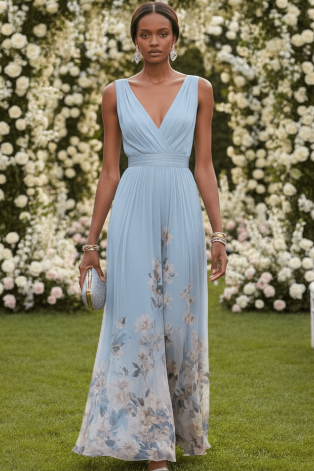 Romantic Floral Maxi Dress
