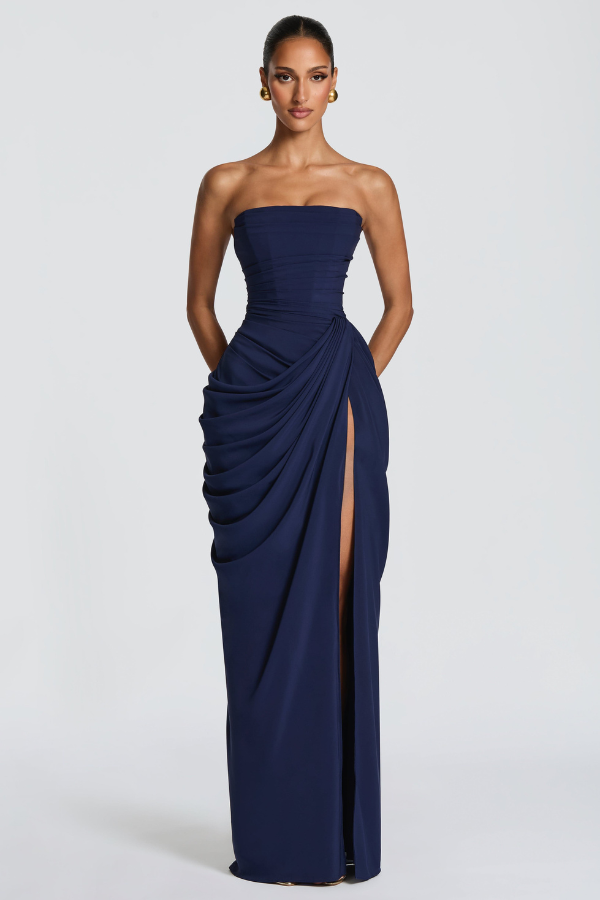 Flowing Maxi Occasion Dress for Women