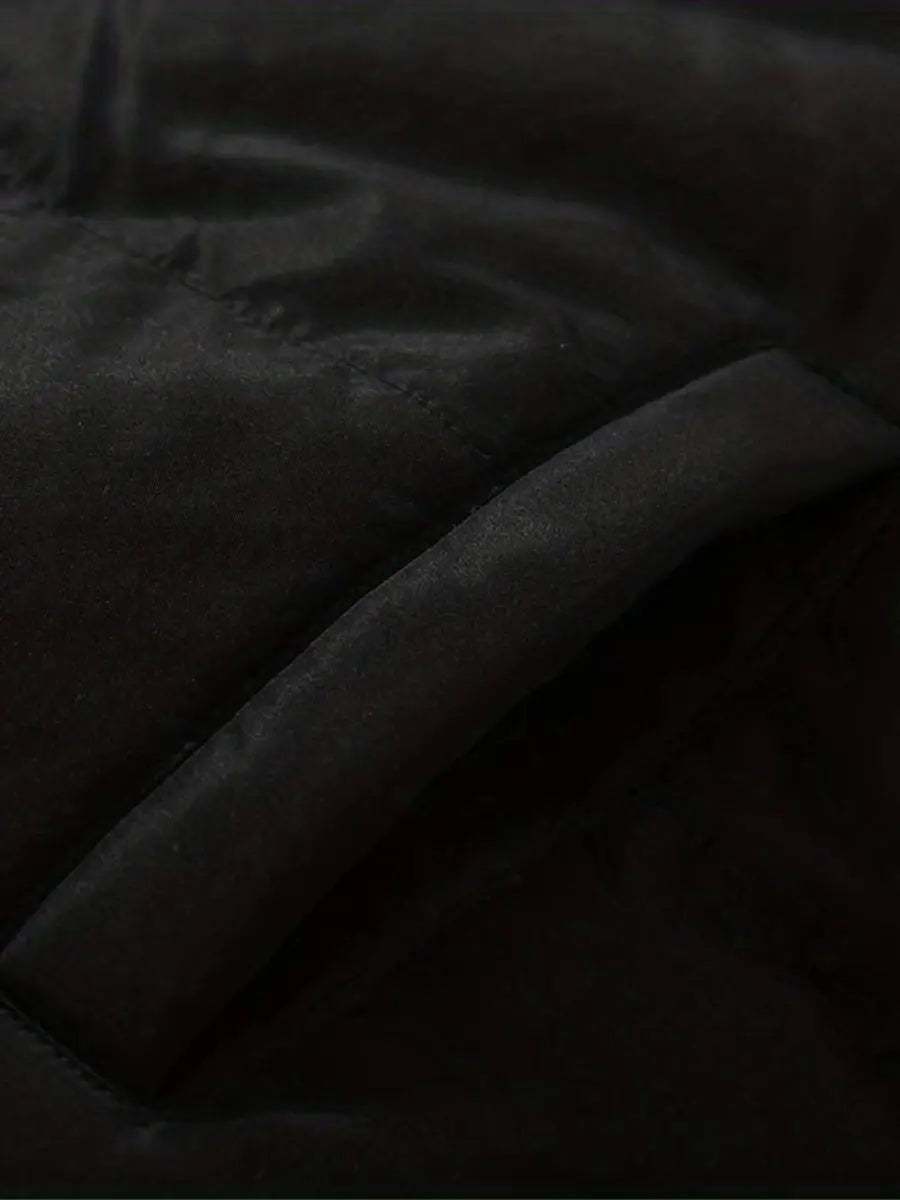 Warm Women's Winter Jacket with Zipper | Quilted with Hood