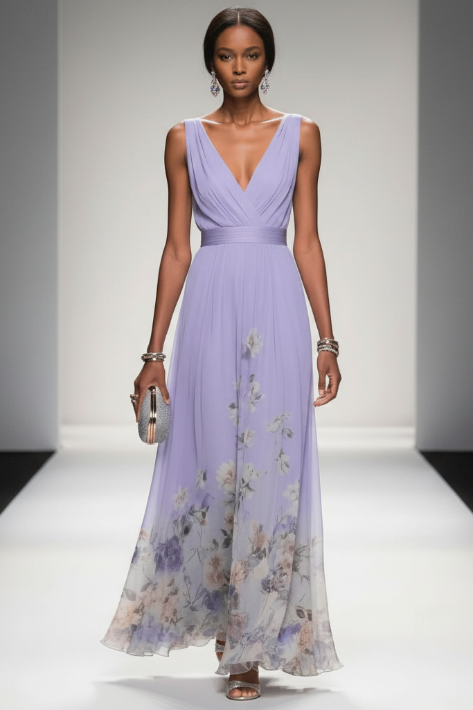 Romantic Floral Maxi Dress