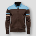 Heren™ Striped Zip-Up Sweater | Cotton | Comfortable and Stylish