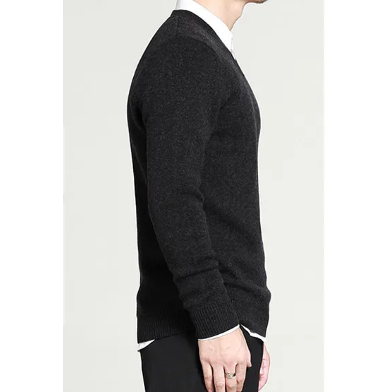 Casual V-Neck Sweater for Men