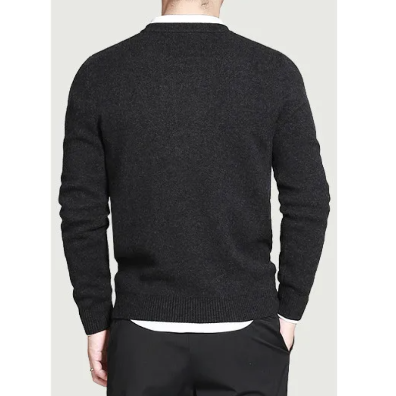 Casual V-Neck Sweater for Men