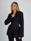 Women's Blazer | Fitted Silhouette with Belt