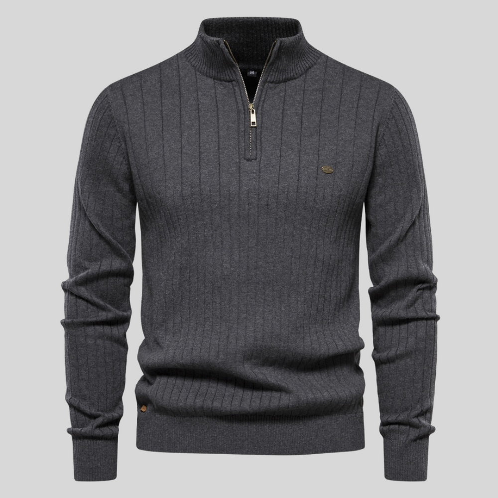Joël™ Men's Sweater with Half Zipper