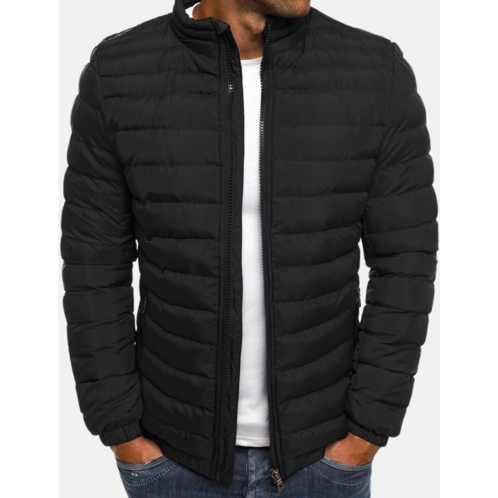 Insulated Winter Jacket with Pockets for Men | Cold Weather Outerwear