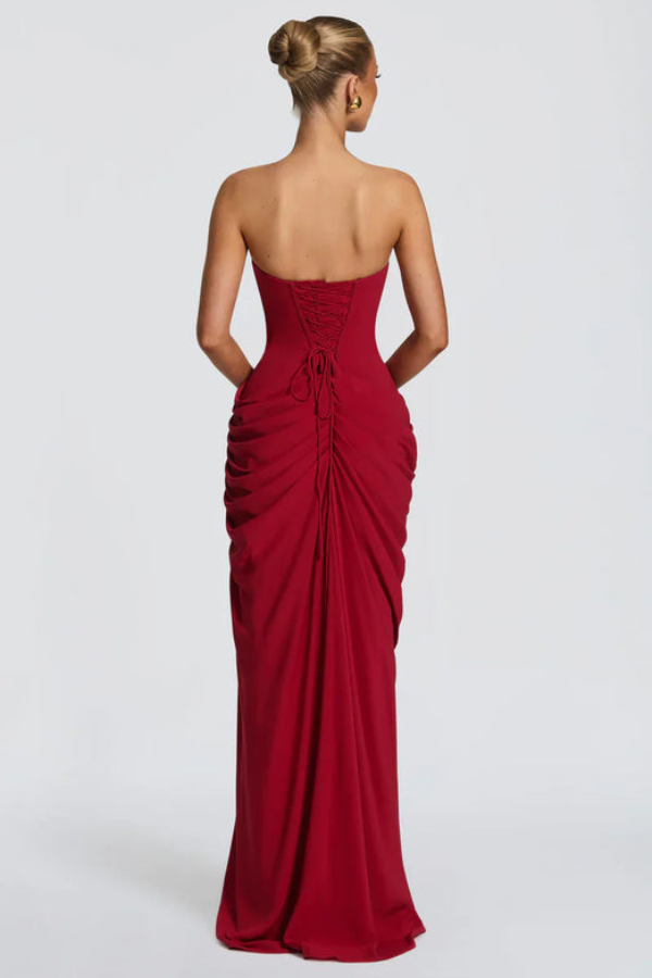 Flowing Maxi Occasion Dress for Women