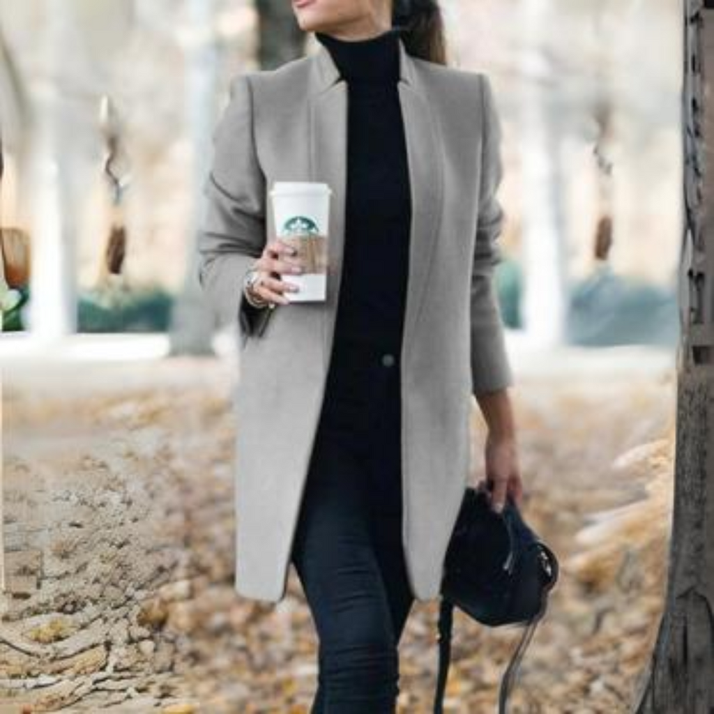 Women's Winter Coat with High Collar | Stylish and Warm