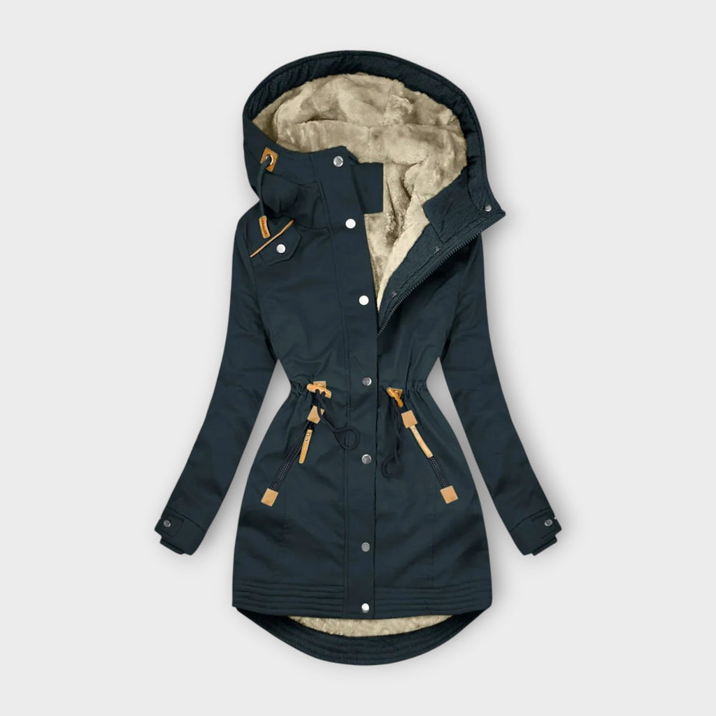 Insulated Water Repellent Regular Fit Winter Coat for Women | Machine Washable