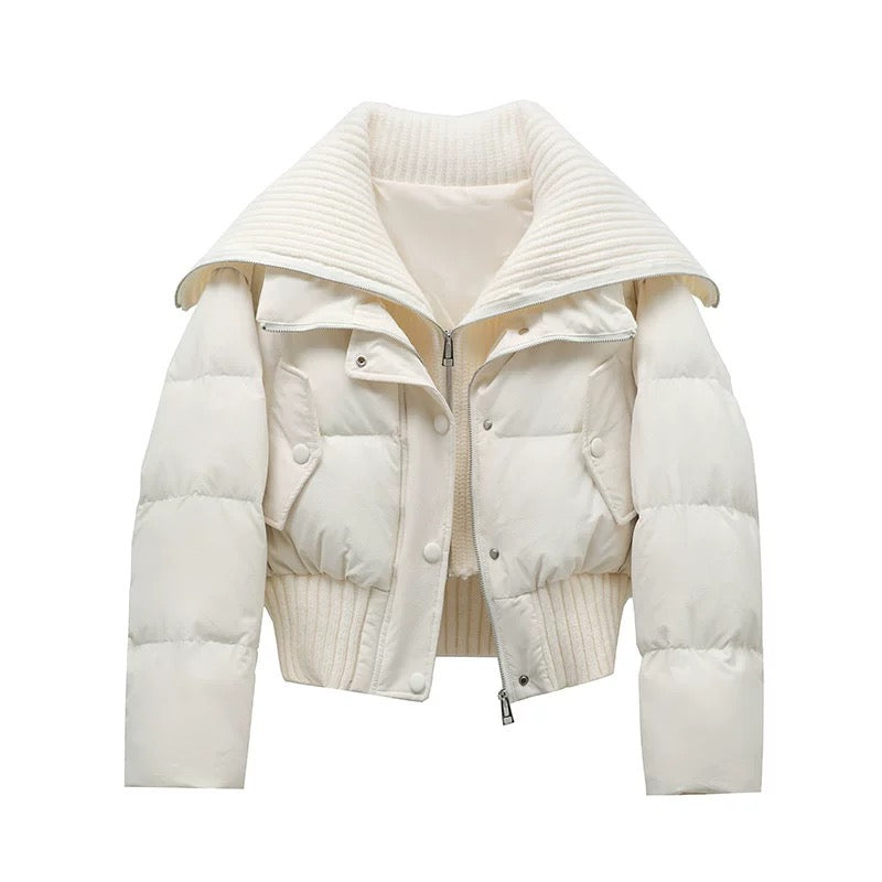 Women's Quilted Jacket | Loose Fit Warm Comfort