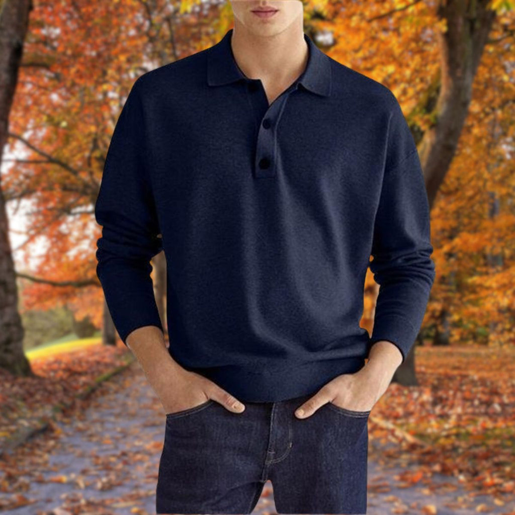Swen™ Stylish Polo Sweater