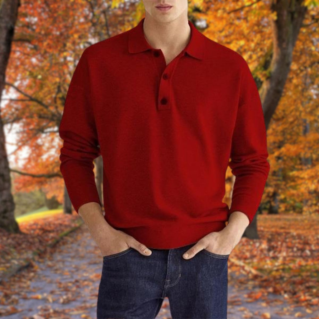 Swen™ Stylish Polo Sweater