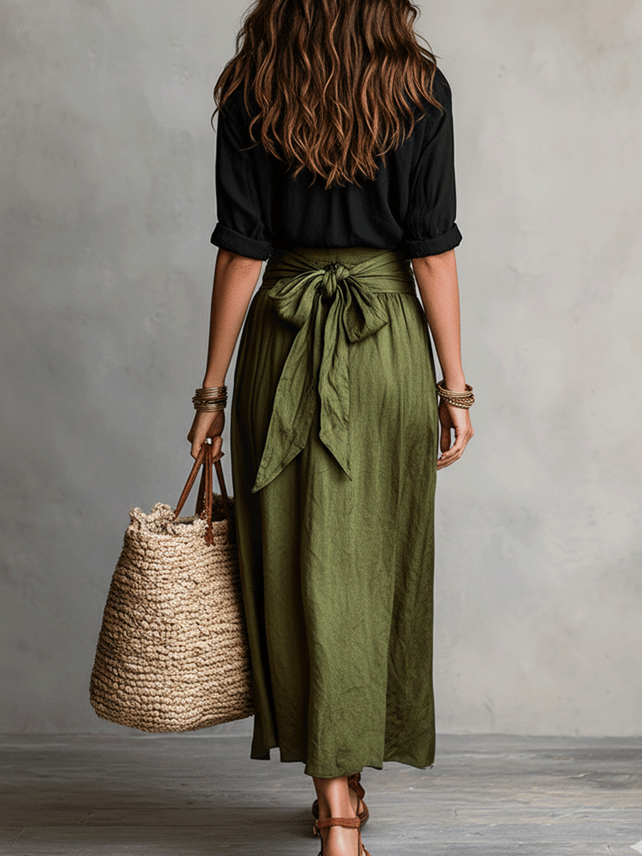 Flowy Two-Piece Set for Women | Bohemian Summer Co-ord