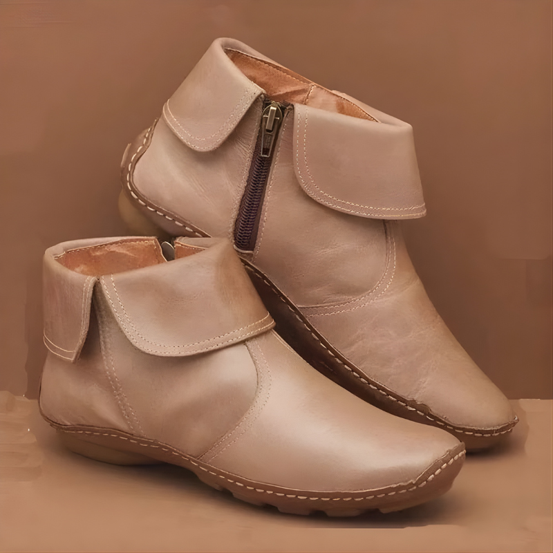 Waterproof Orthopedic Boots with Arch Support and Slip Resistant Sole for Women