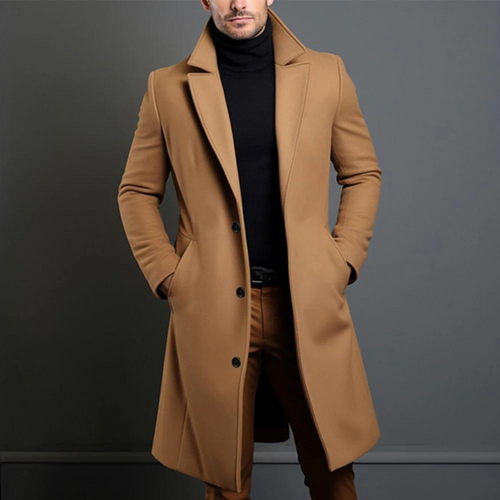 Men's Long Coat | Winter Warm Elegant Style