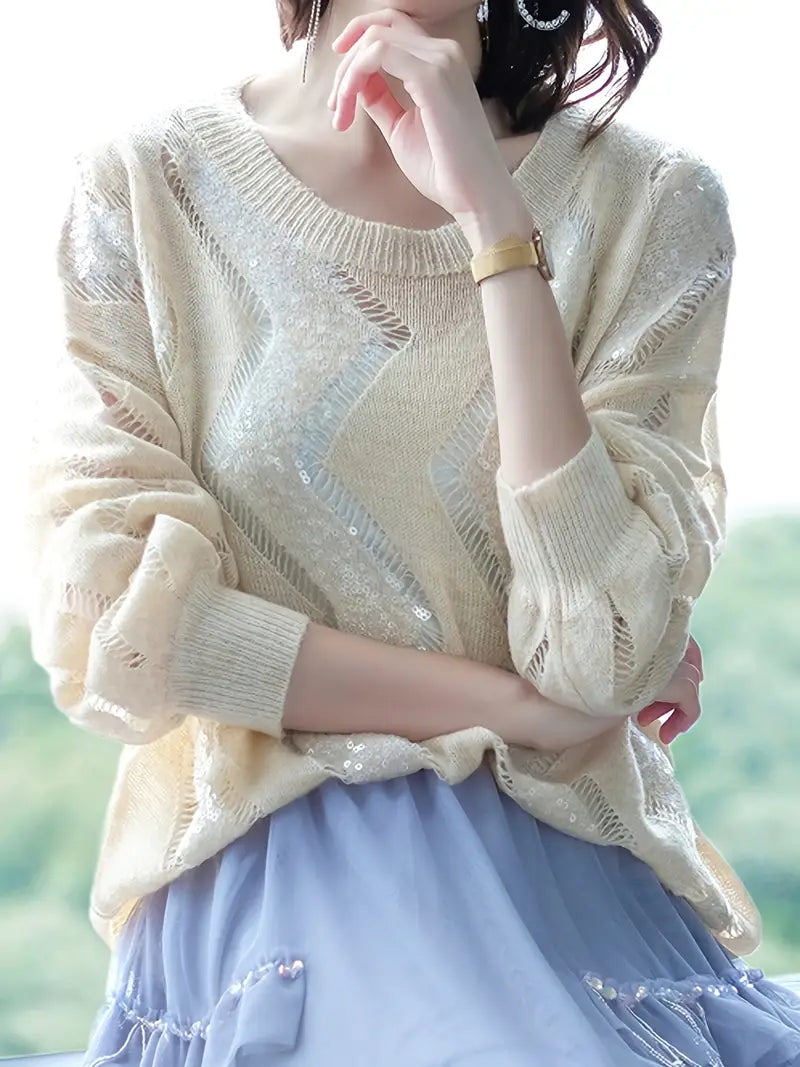 Cassandra™ Elegant Knitted Women's Sweater