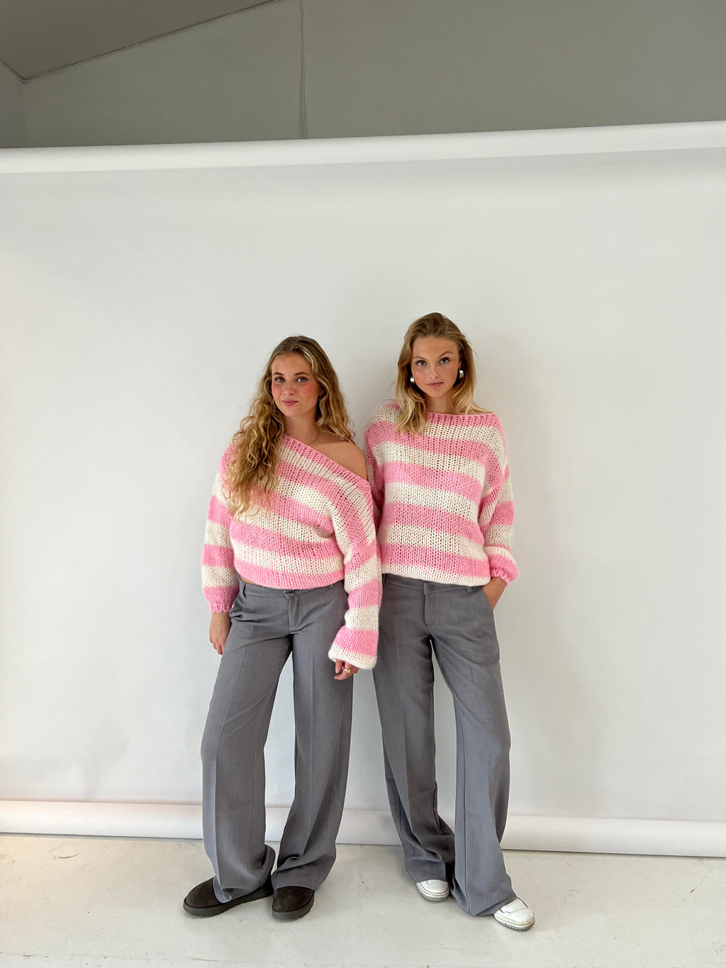 Livia | Knitted Sweater with Stripes