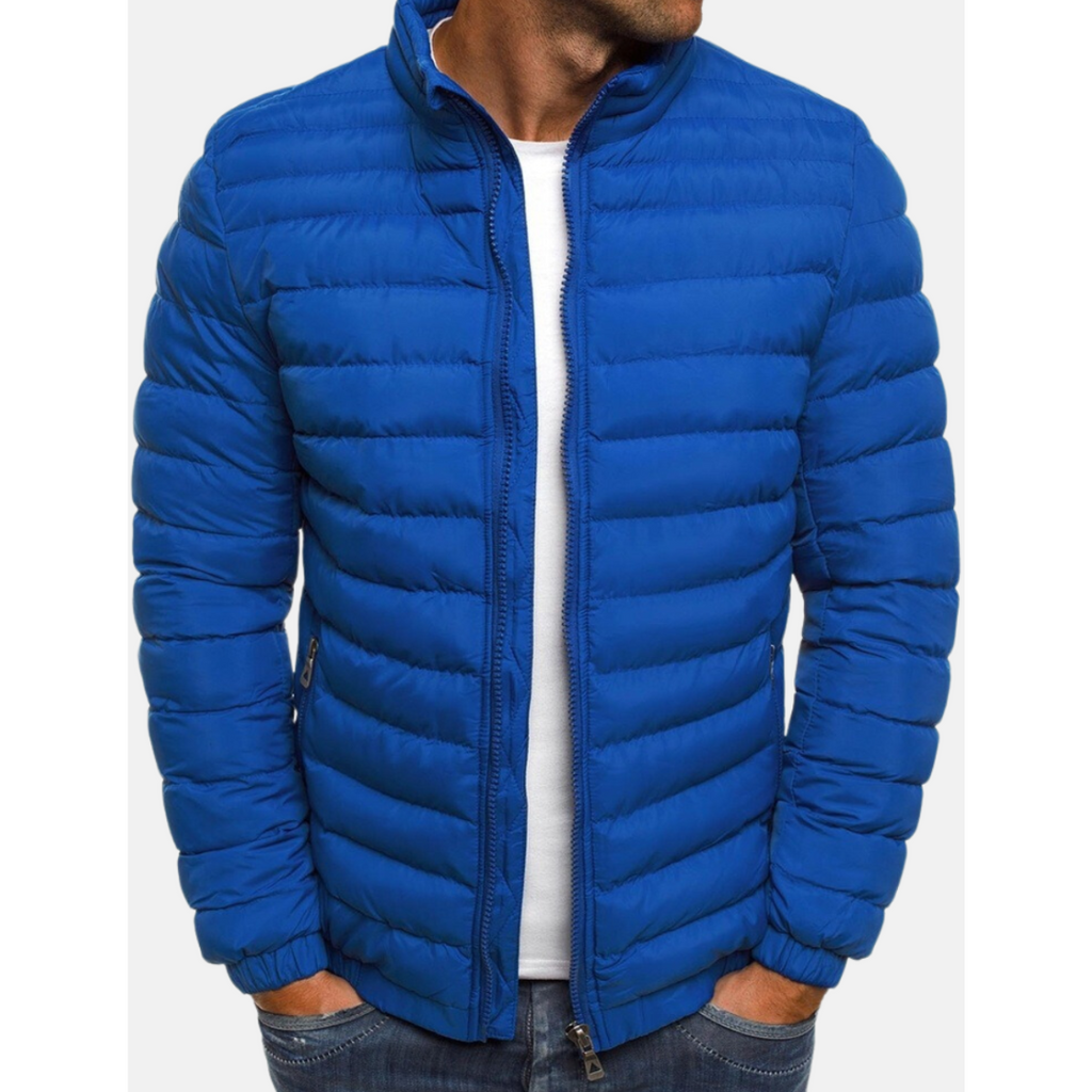 Insulated Winter Jacket with Pockets for Men | Cold Weather Outerwear