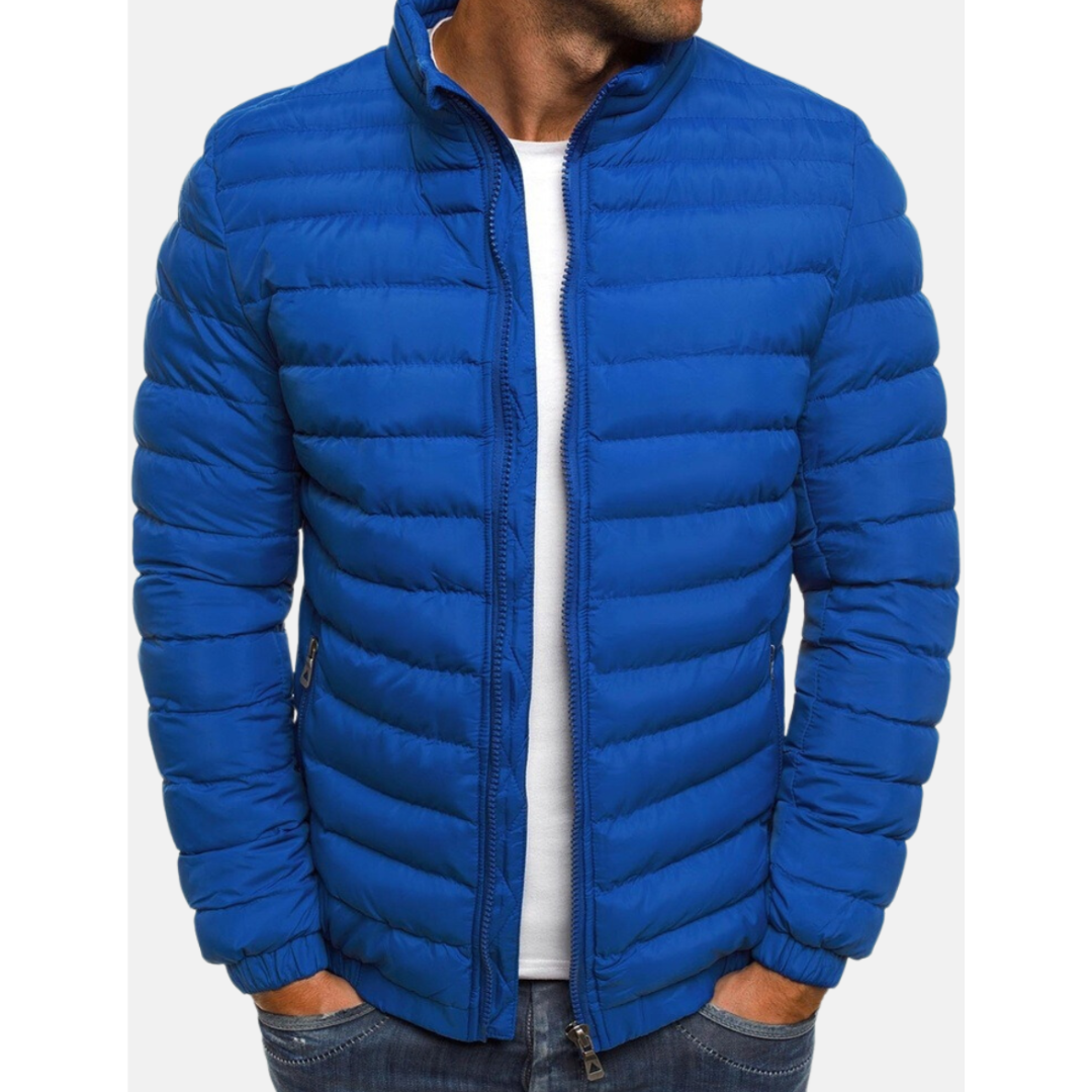 Insulated Winter Jacket with Pockets for Men | Cold Weather Outerwear
