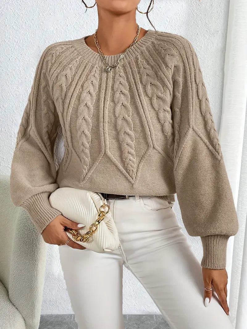 Anja™ Trendy Knitted Women's Sweater