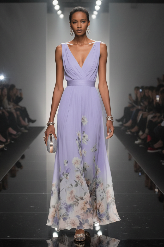Romantic Floral Maxi Dress