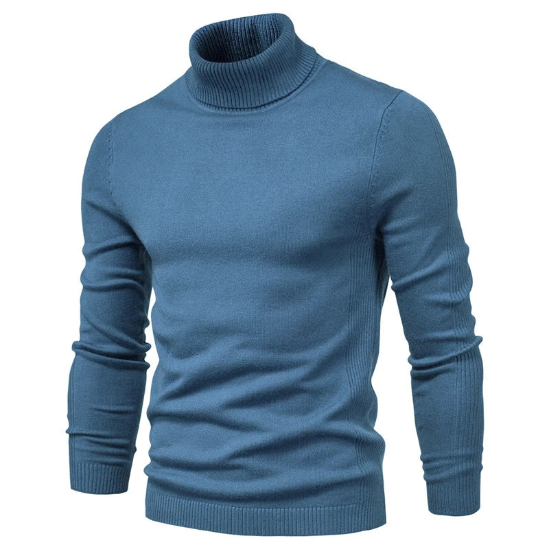 Men's Turtleneck Sweater with Slim Fit