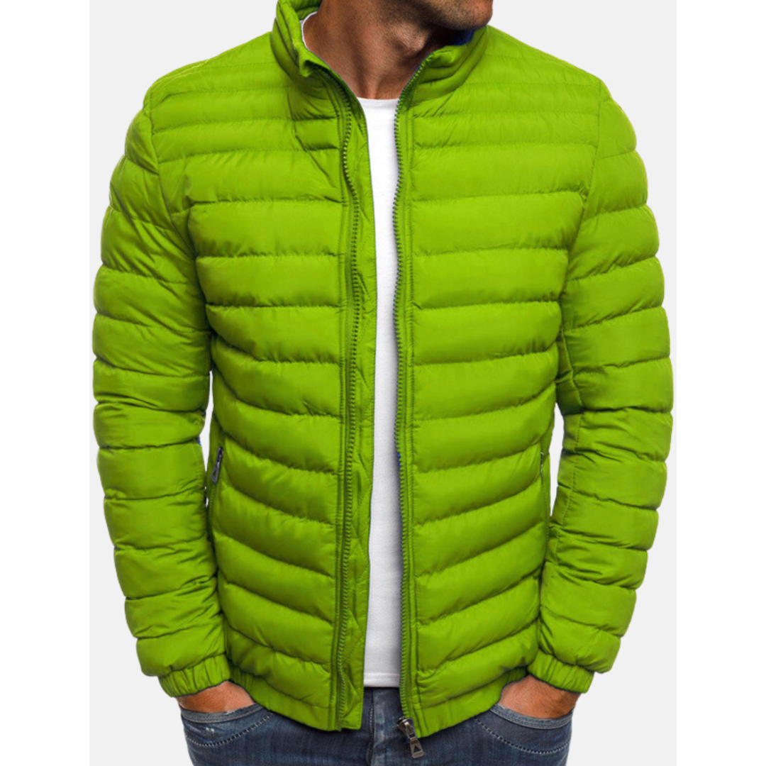 Insulated Winter Jacket with Pockets for Men | Cold Weather Outerwear