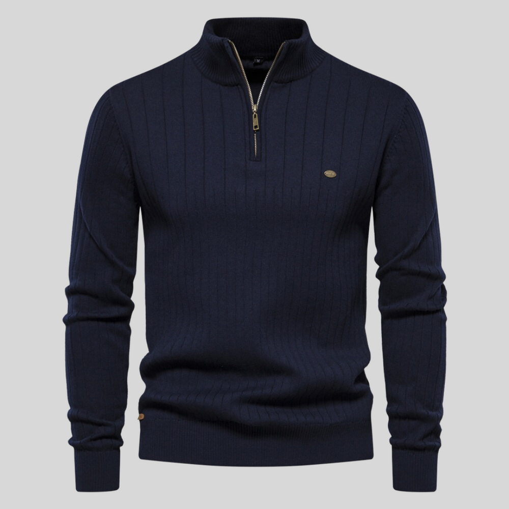 Joël™ Men's Sweater with Half Zipper