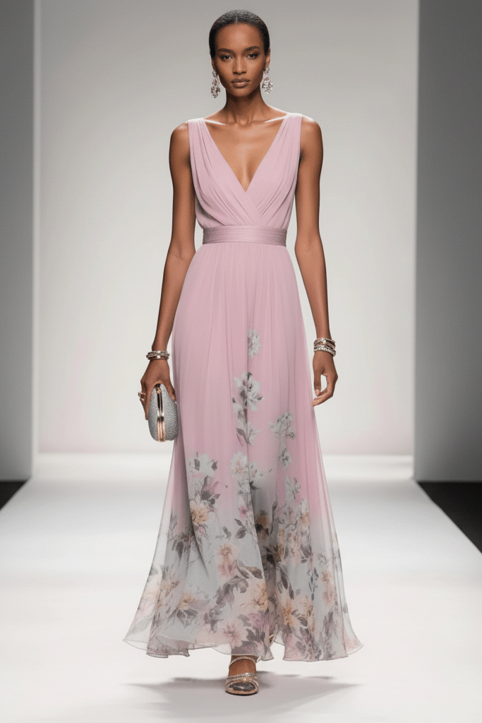 Romantic Floral Maxi Dress