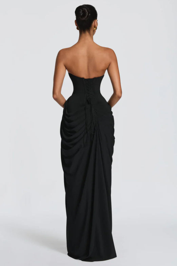 Flowing Maxi Occasion Dress for Women