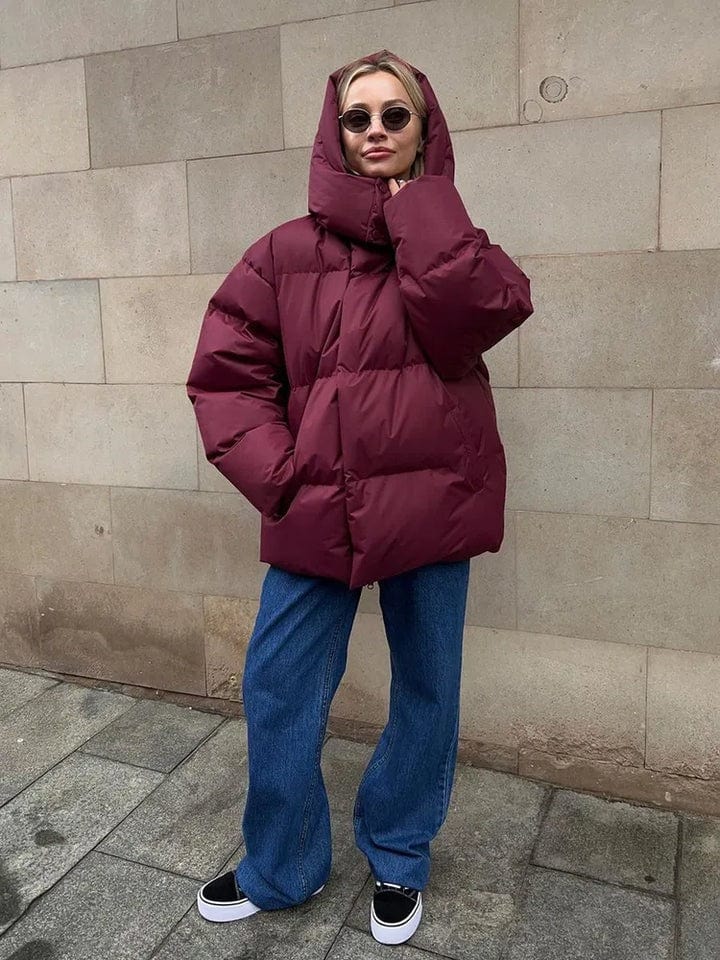 Quilted Jacket | Loose Fit for Women