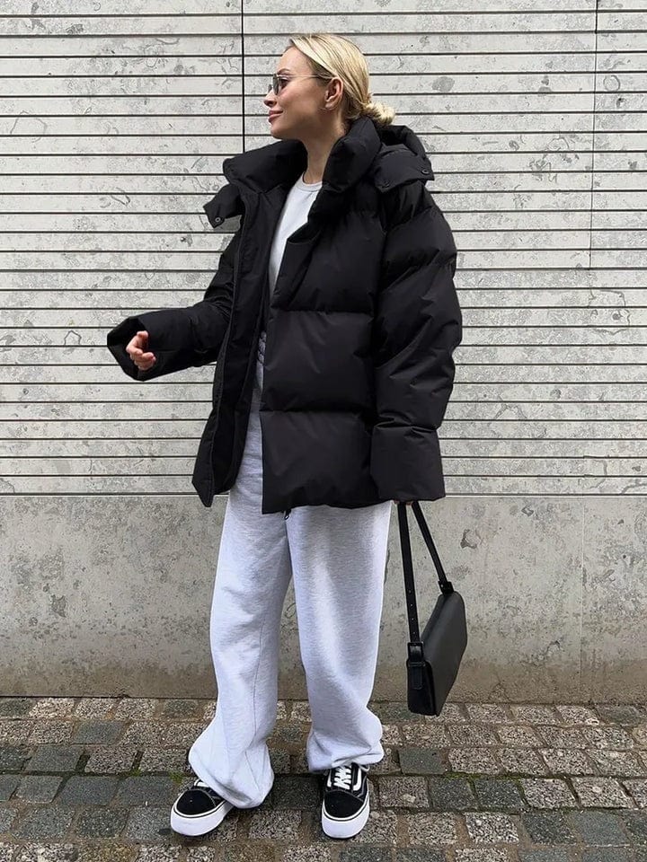 Quilted Jacket | Loose Fit for Women