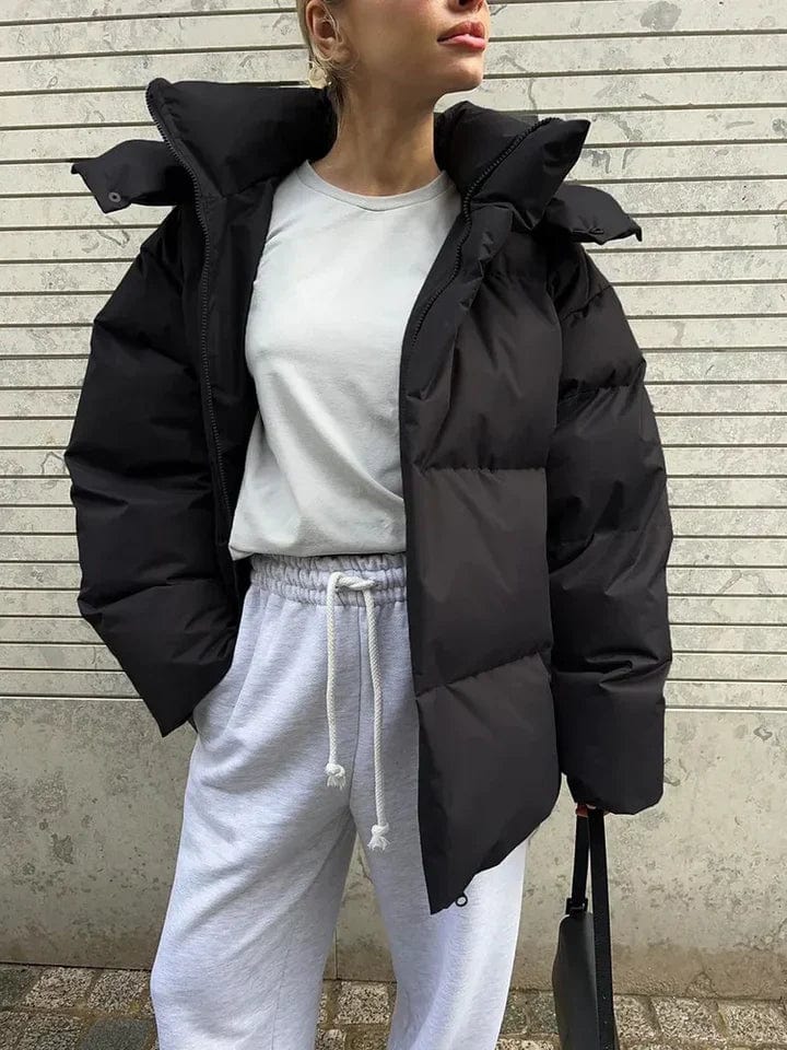 Quilted Jacket | Loose Fit for Women