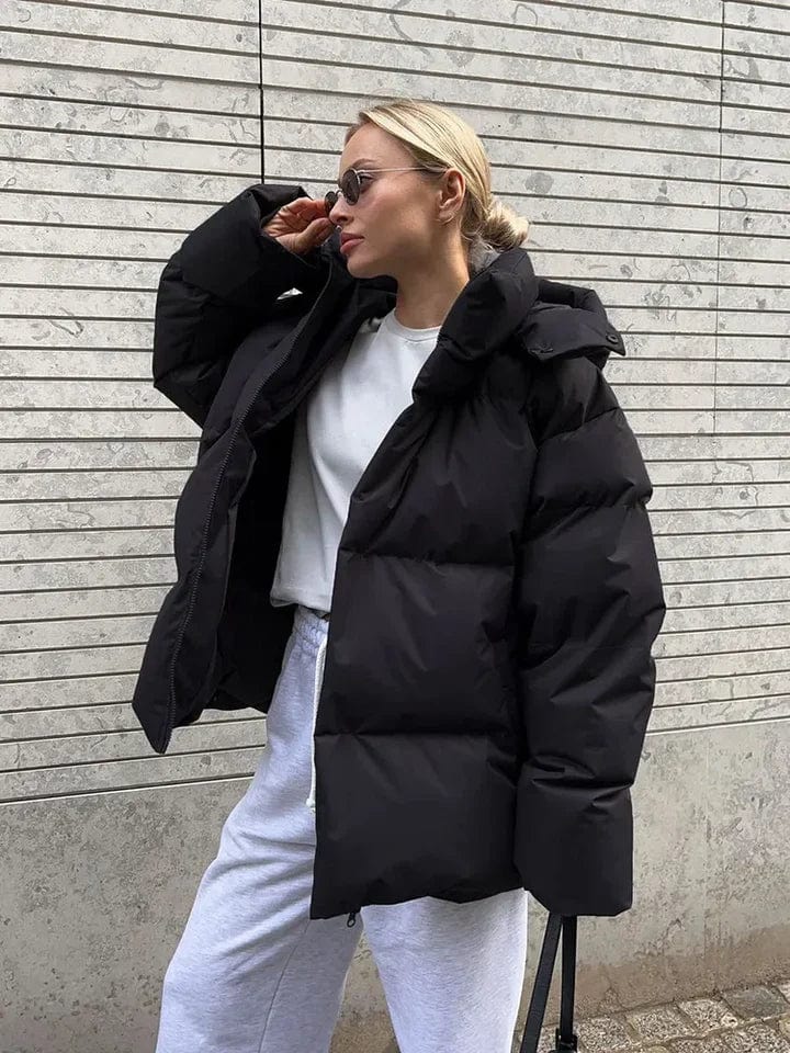 Quilted Jacket | Loose Fit for Women