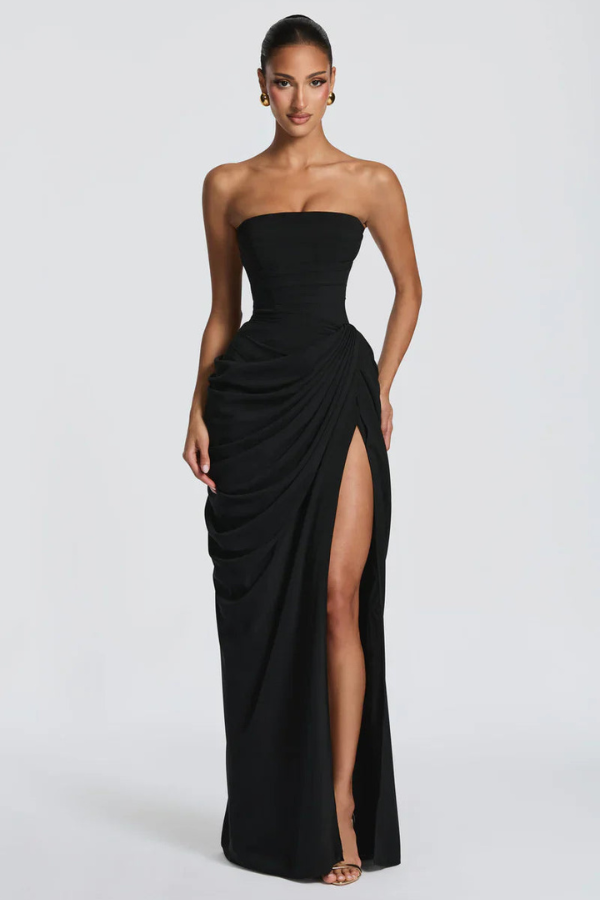 Flowing Maxi Occasion Dress for Women