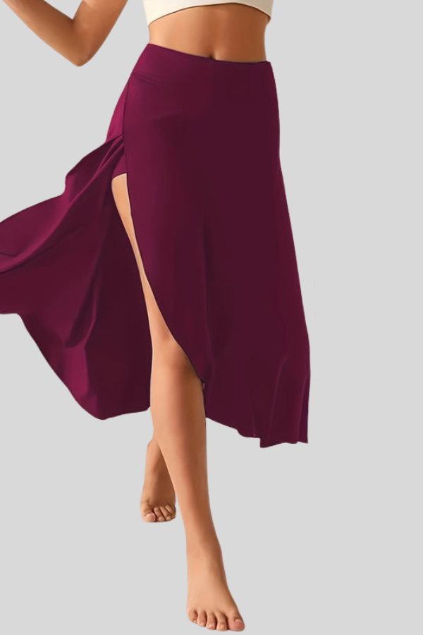 Front Slit Mini Skirt for Women | Sporty Casual Active Wear