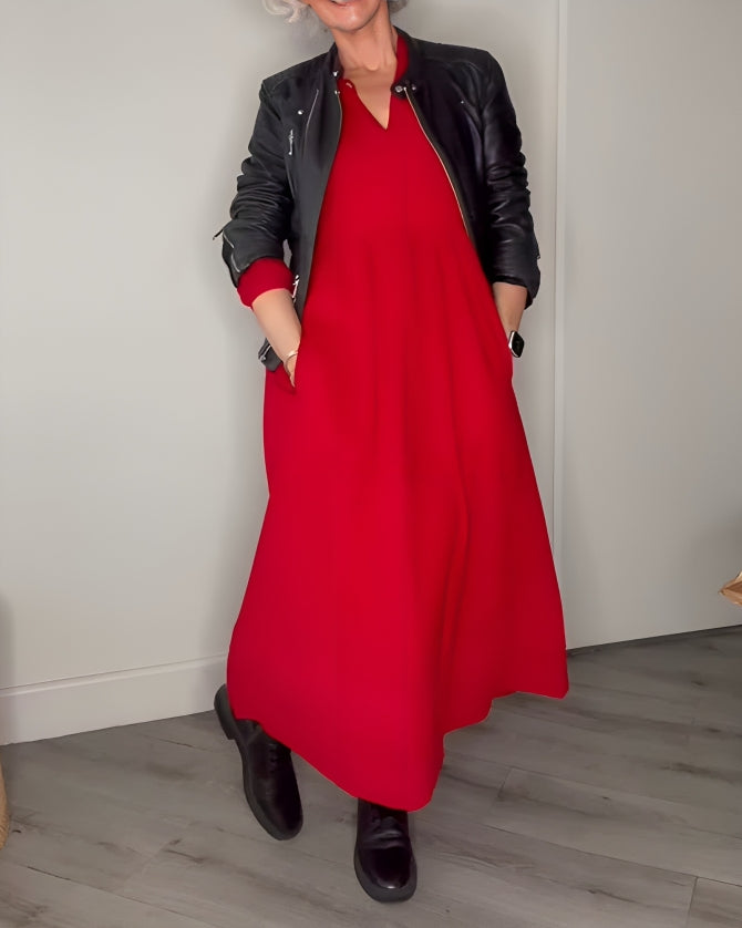 Long Sleeve Maxi Cocktail Dress for Women | Occasion & Evening