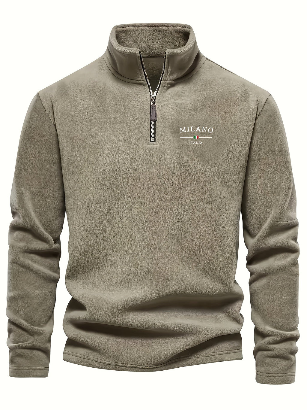 Men's Half Zip Sweater Casual Warm Modern