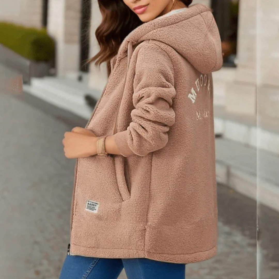 Warm Long Hooded Jacket for Women | Stylish Winter Wear