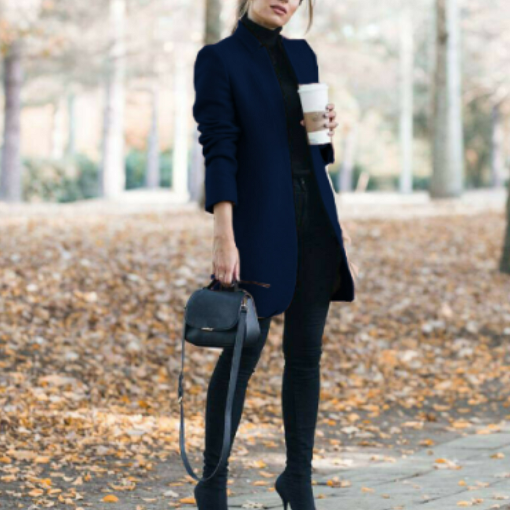 Women's Winter Coat with High Collar | Stylish and Warm